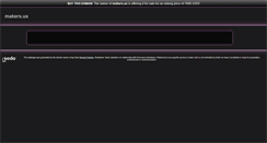 Desktop Screenshot of makers.us
