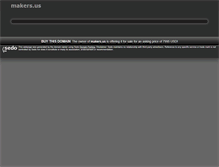 Tablet Screenshot of makers.us